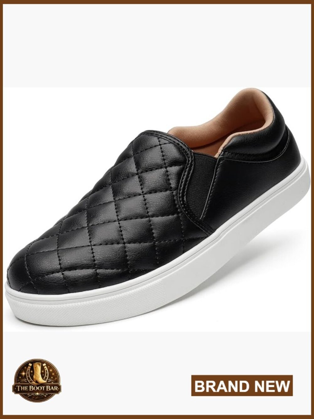 Slip On Loafers Vegan Leather Comfort Sneakers Casual Fall Shoes